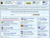 Screenshot van website