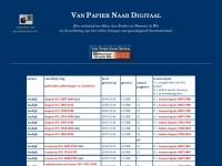 Screenshot van website