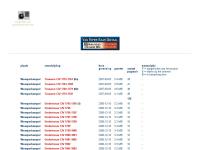 Screenshot van website