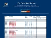 Screenshot van website