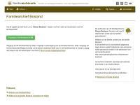 Screenshot van website