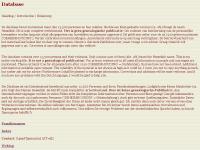 Screenshot van website