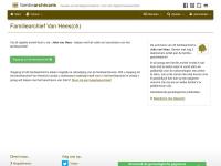 Screenshot van website