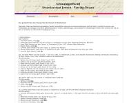 Screenshot van website