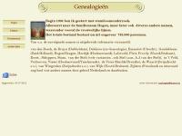 Screenshot van website