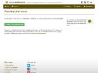 Screenshot van website