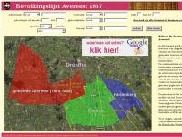 Screenshot van website