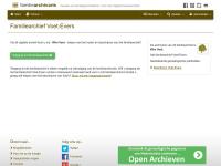 Screenshot van website