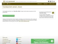 Screenshot van website