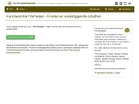 Screenshot van website