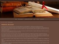 Screenshot van website