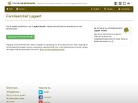 Screenshot van website