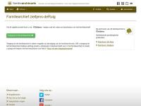 Screenshot van website