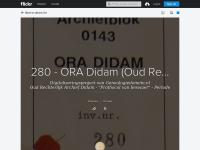 Screenshot van website