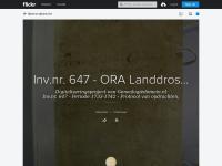 Screenshot van website