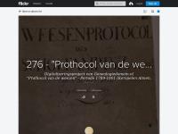 Screenshot van website