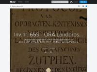 Screenshot van website