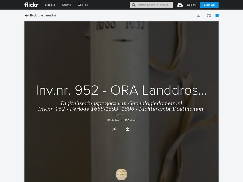 Screenshot van website