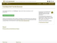 Screenshot van website