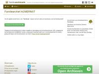 Screenshot van website