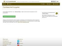 Screenshot van website