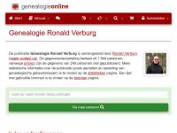 Screenshot van website