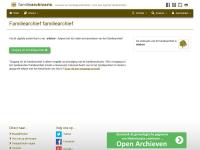 Screenshot van website