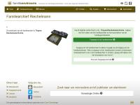 Screenshot van website