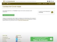 Screenshot van website