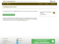 Screenshot van website