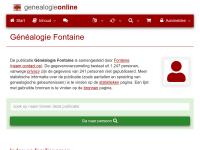 Screenshot van website