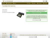 Screenshot van website