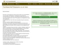 Screenshot van website