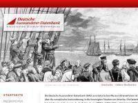 Screenshot van website