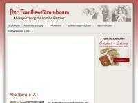 Screenshot van website