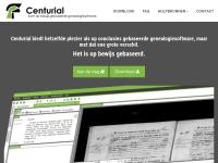 Screenshot van website