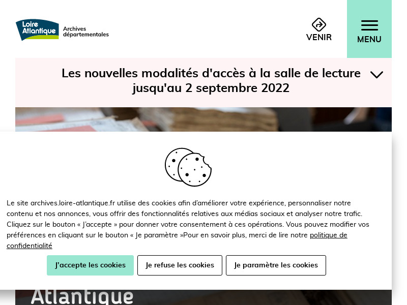 Screenshot van website