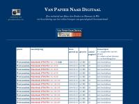 Screenshot van website