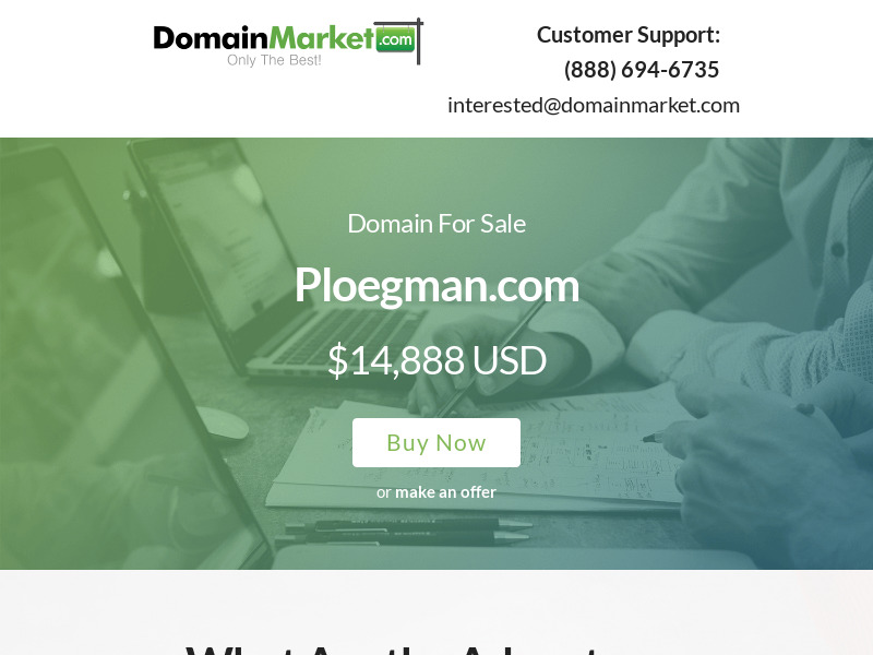 Screenshot van website