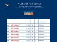 Screenshot van website