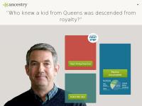 Screenshot van website