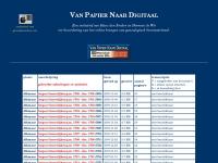 Screenshot van website