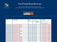 Screenshot van website