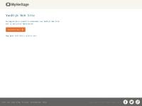 Screenshot van website