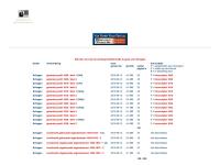 Screenshot van website