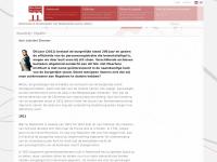 Screenshot van website