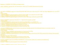 Screenshot van website