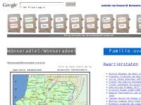 Screenshot van website