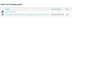 Screenshot van website