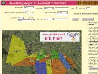 Screenshot van website